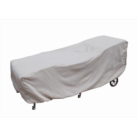 Simplyshade SimplyShade 84 in. Large Chaise Lounge Cover  Grey SSCPL121L